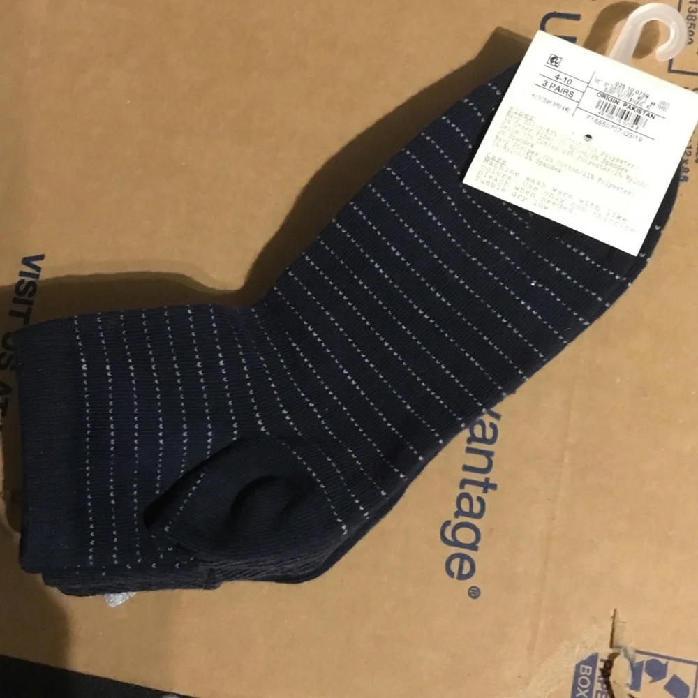 Ankle socks 3 pack
